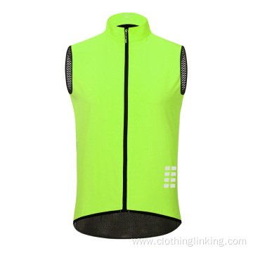 Cycling Jacket Jersey Vest Wind Coat